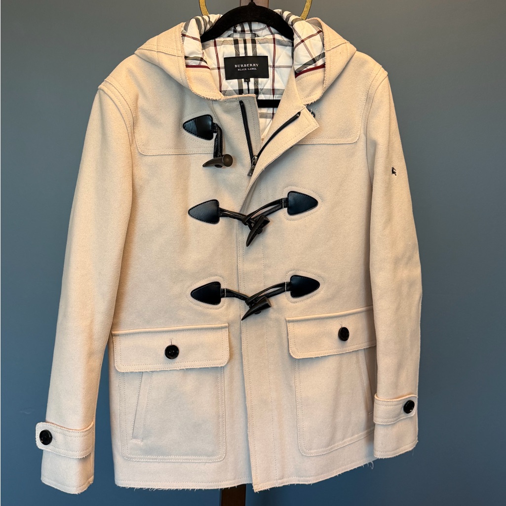 Burberry Wool Duffle-Coat Size L